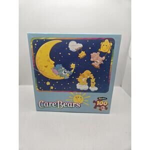 Care Bears Sweet Dreams Rose Art 100 Piece Jigsaw Puzzle 11x16" Complete